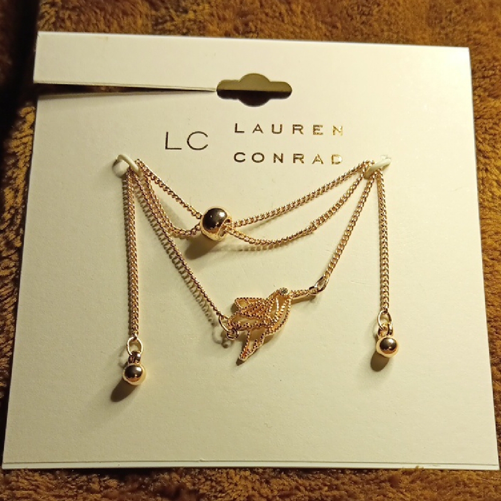 Lauren Conrad Gold-Tone Layered Bracelet